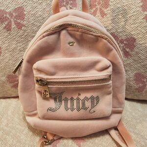 Juicy Couture Blush Pink Backpack
